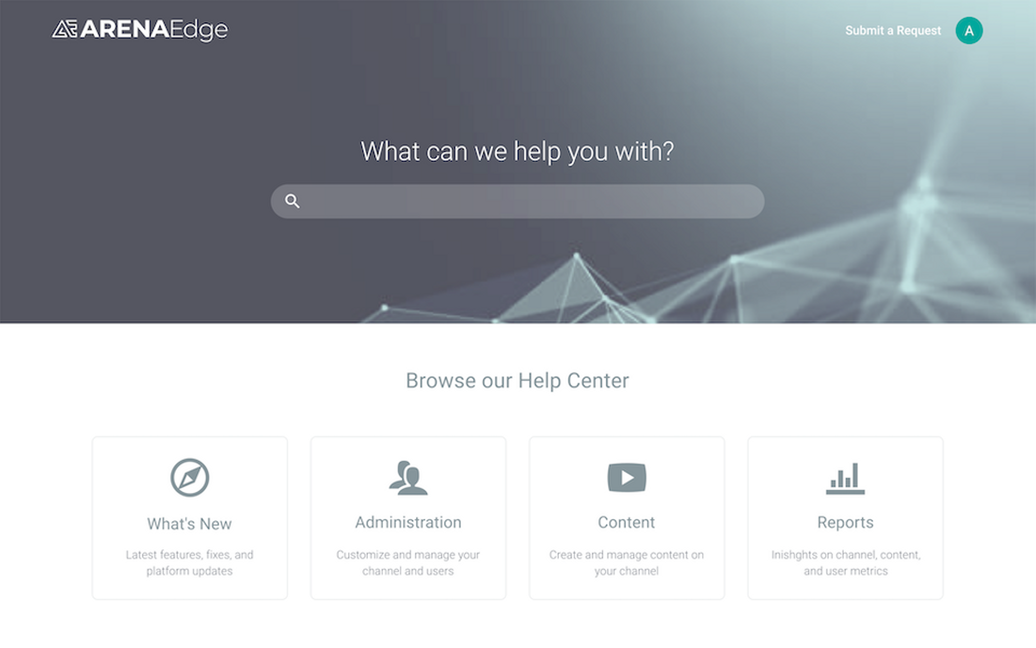 Zendesk home page